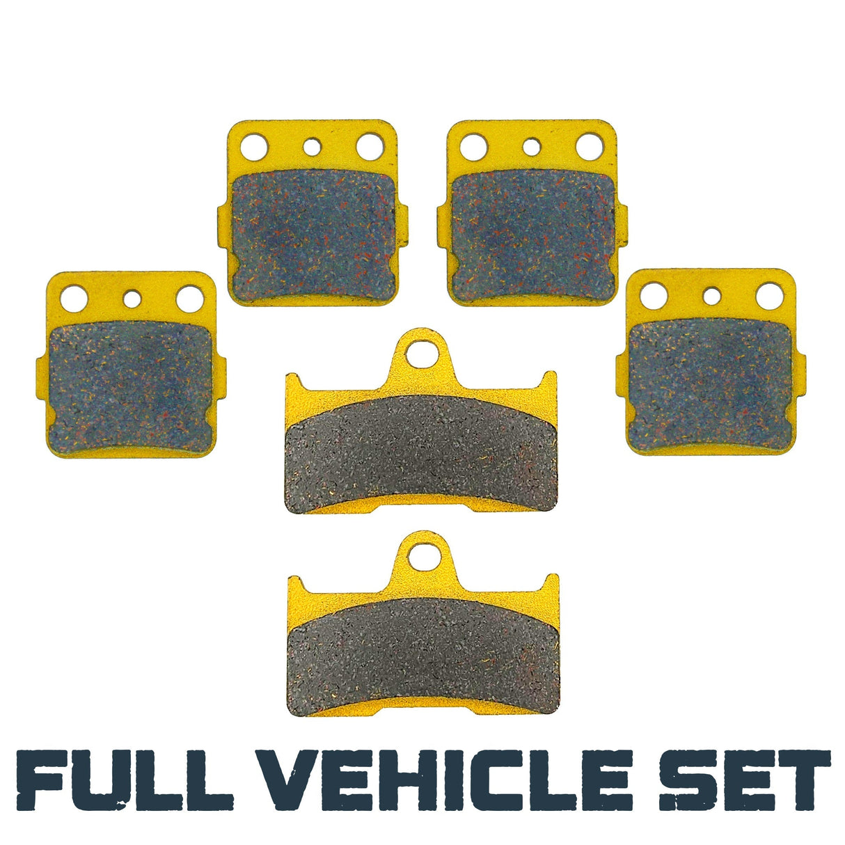 Yamaha Grizzly 660 2002-2008 Ceramic Brake Pad Set Traild