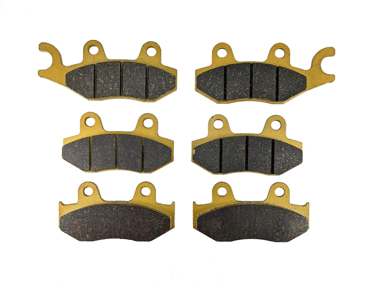 Yamaha YFZ 450R SE 2009-2026 and YFZ 450 2006-2011 & 2017 Ceramic Brake Pad Set Traild