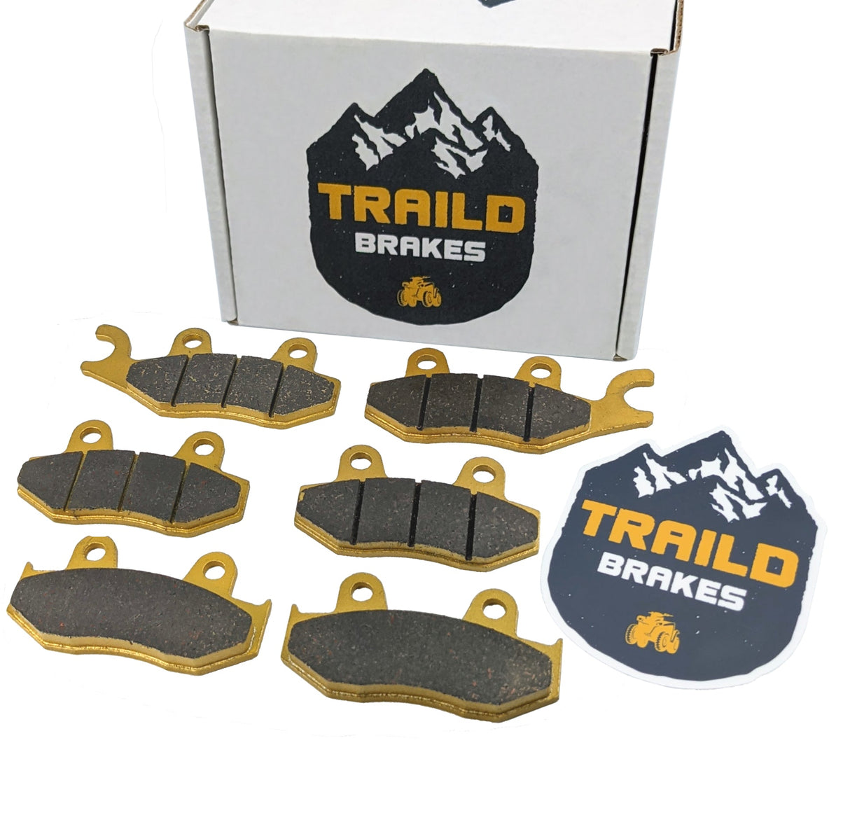 Yamaha Raptor 700 2013-2026 Ceramic Brake Pad Set Traild