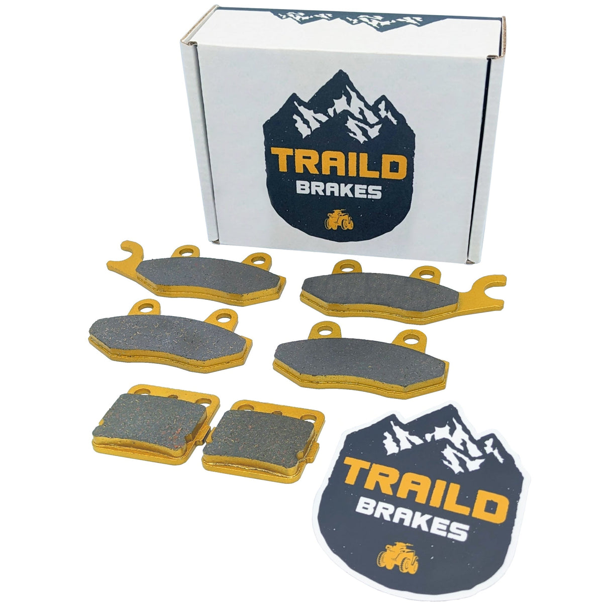 Yamaha YFZ 450 2004-2005 Ceramic Brake Pad Set Traild