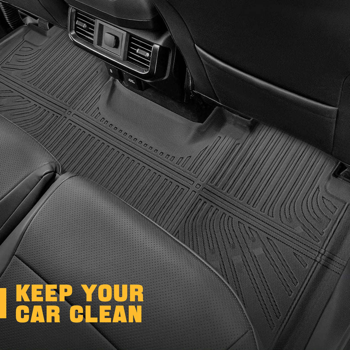 Trucktok 2015-2025 Ford F150 SuperCab All-Weather TPE Floor Mats TruckTok