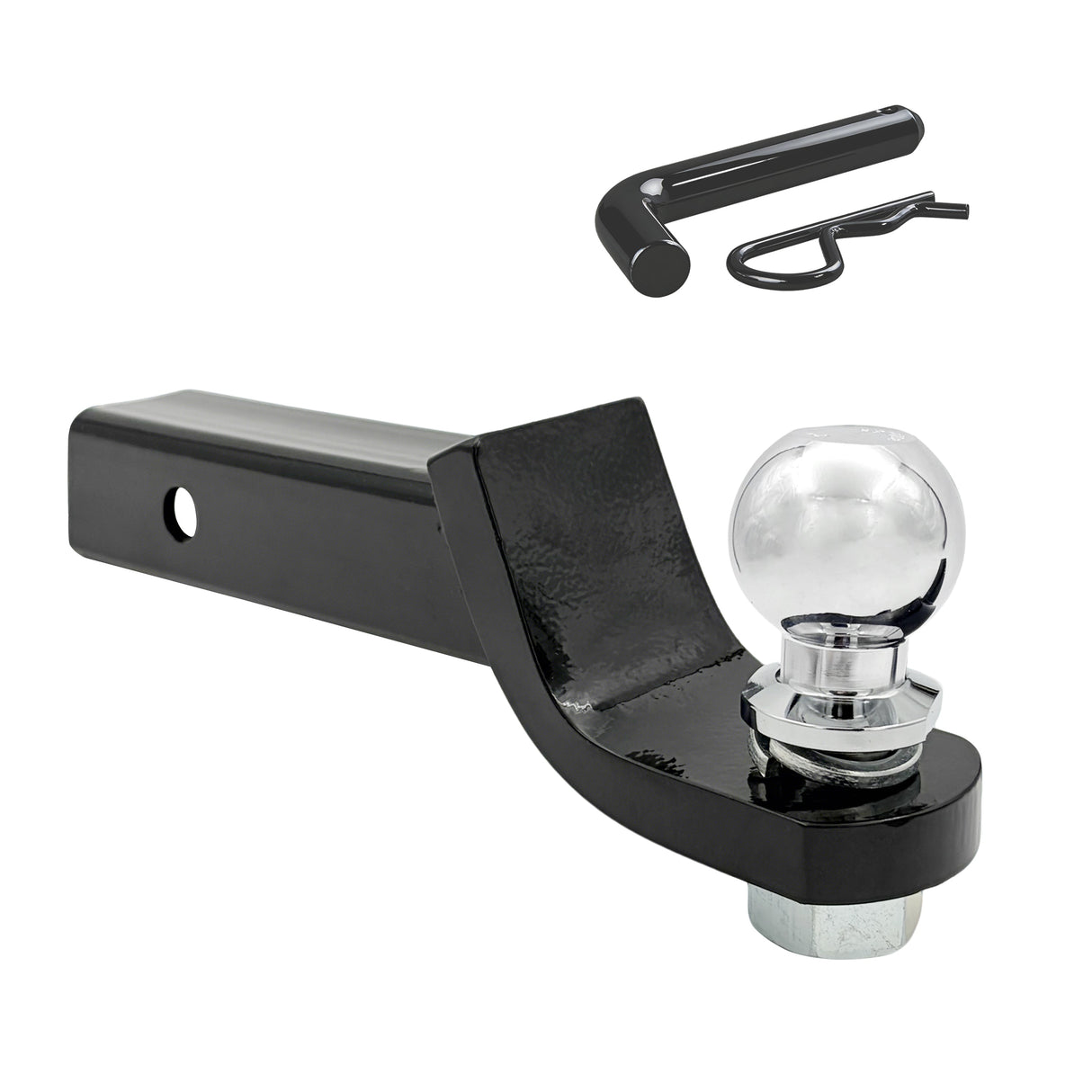 Trucktok 2" Receiver Hitch Ball Mount with 6,000 lbs GTW & Hitch Pin TruckTok