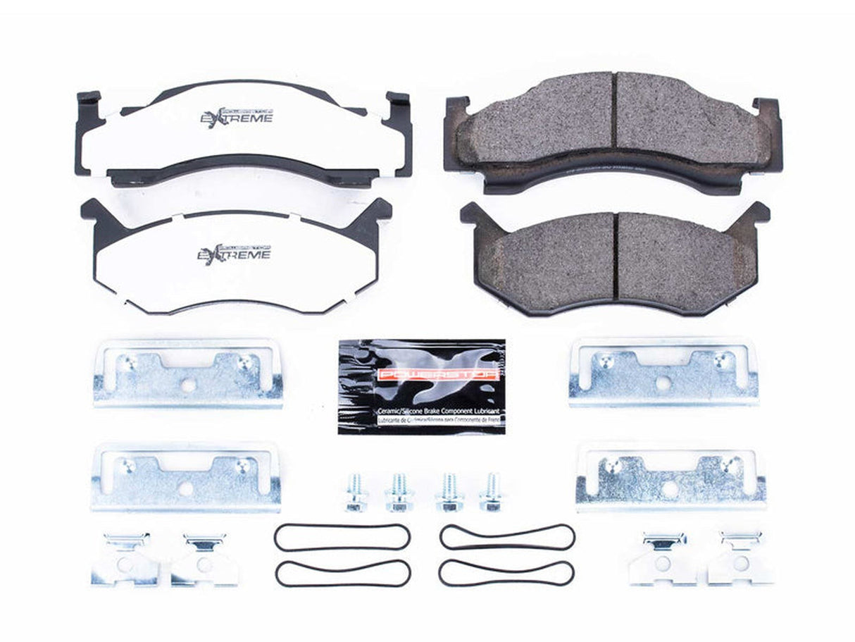 Powerstop Z36 Extreme Front Brake Pads, 1989-1993 Dodge Ram Cummins Powerstop Brakes