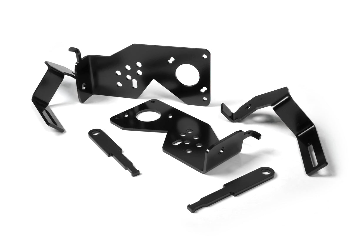 Ride Height Sensor Relocation Bracket Kit | Fits 3.5 Inch Radius Arm Drop | Ford F250/F350/F450 Super Duty (23-26) 4WD Zone Offroad