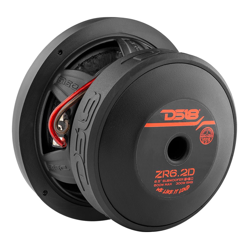 ZR 6.5" Subwoofer 300 Watts Rms DVC 2-Ohm