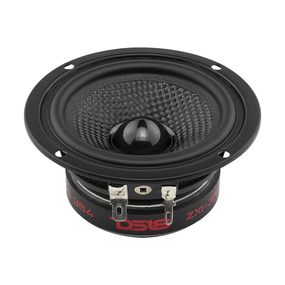 ZXI 3.5" Full-Range Speakers with Kevlar Cone | 40 Watts RMS 4-Ohm