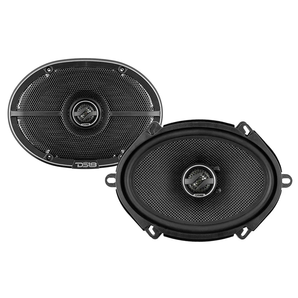 DS18 ZXI-574 5"x7" 2-Way Coaxial Speakers w/ Kevlar Cone (Pair) DS18