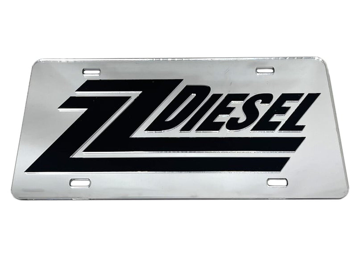 ZZ Diesel License Plate ZZ Diesel