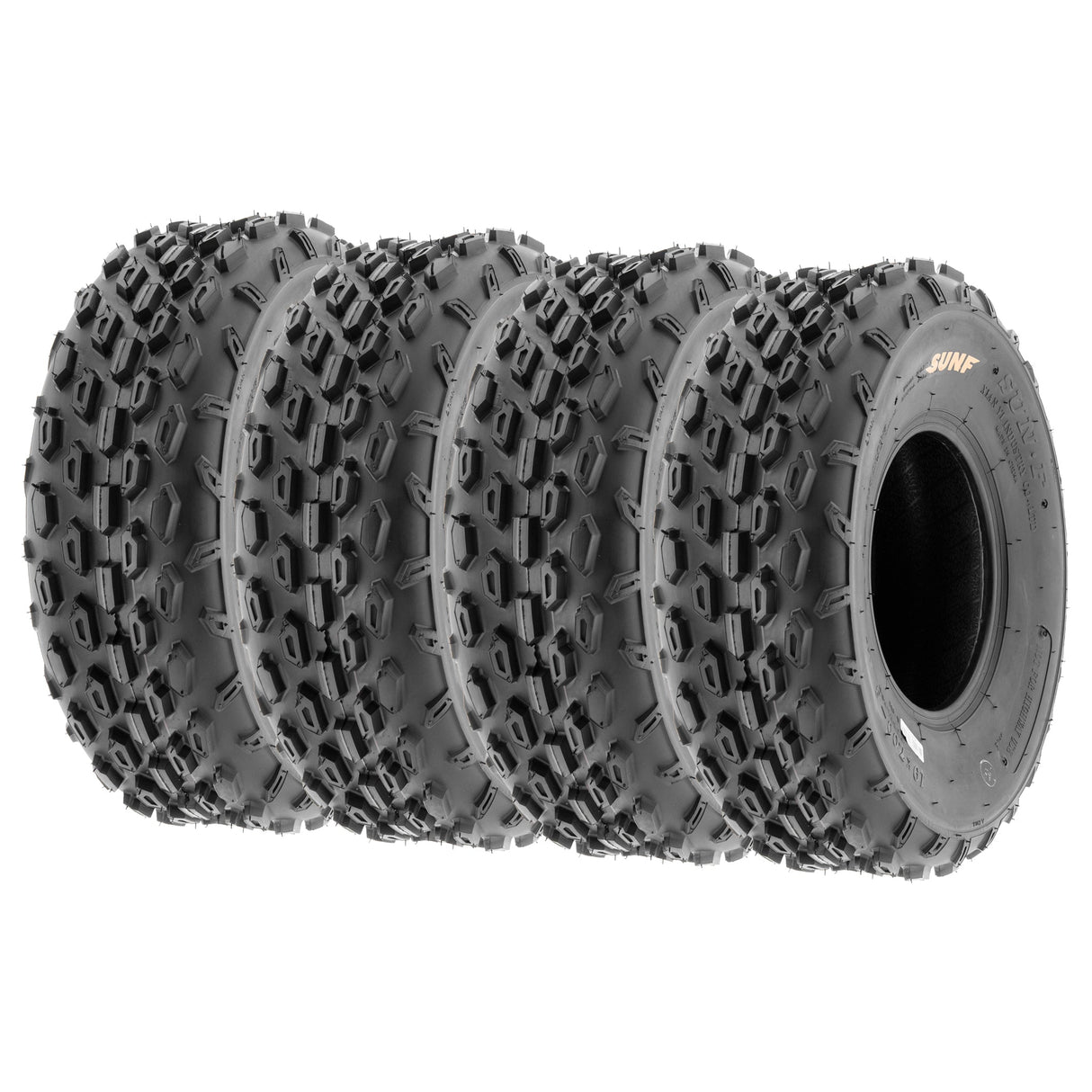 SunF ATV TIRE/UTV TIRE All Terrain 6 PR Tubeless A015 (set of 4) SUNF