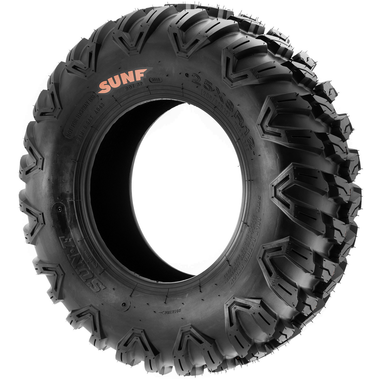 SunF ATV TIRE/UTV TIRE All Terrain 6 PR Tubeless A043 (bundle set) SUNF