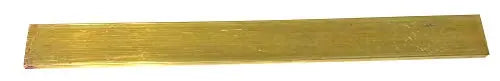 Brass Flat Bar Stock 3/16" x 1 1/4 x 24" Knife Making Handle Bolster C360 Buss (1 bar) Unknown