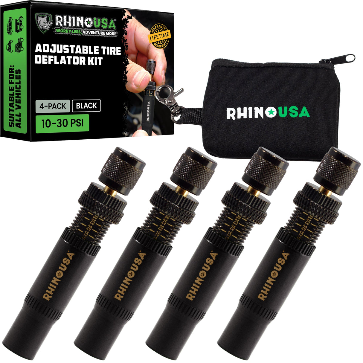 10-30 PSI Adjustable Tire Deflator Kit