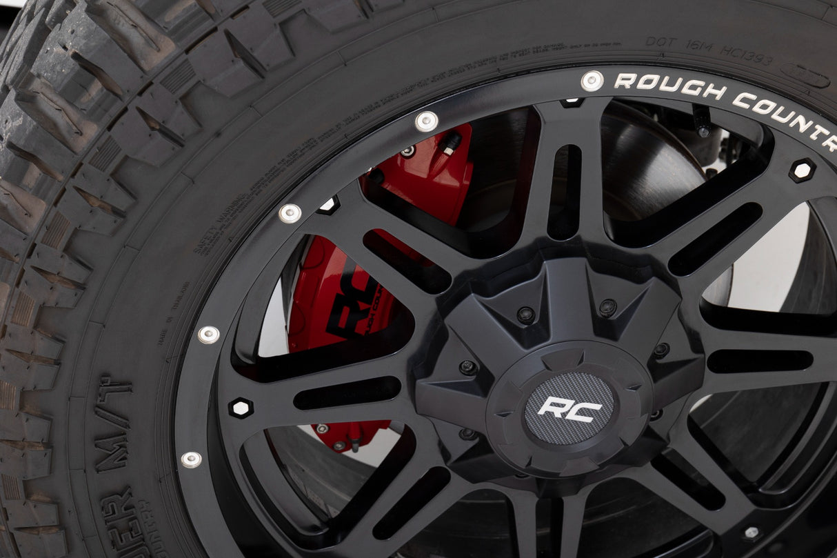 Rough Country Rear Brake Caliper Covers for Jeep Wrangler JL