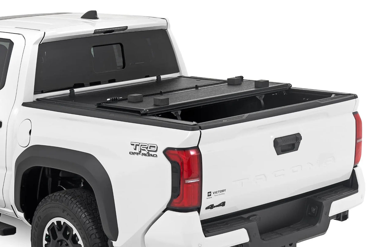 Rough Country Hard Low Profile Bed Cover Toyota Tacoma 2WD/4WD 2024-2026 47415551B-config