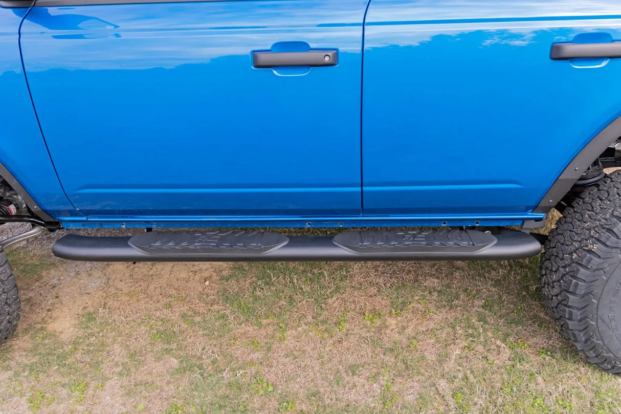 Rough Country Oval Nerf Steps 4-Door Ford Bronco 4WD 2021-2026 21011