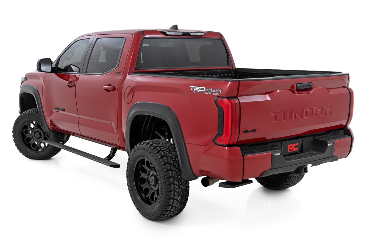 Rough Country HT-Series Power Running Boards for Toyota Tundra CrewMax 2022-26