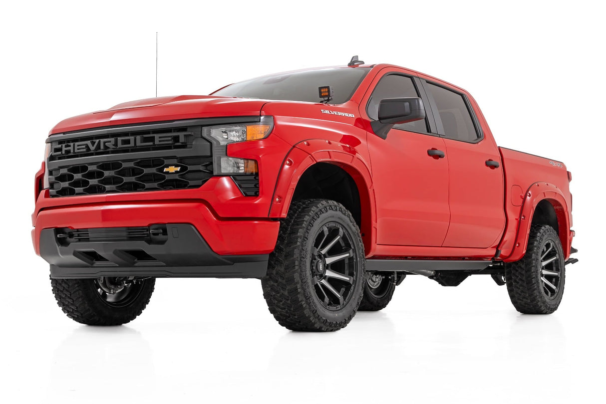 Rough Country HT-Series Power Running Boards for Chevy/GMC Crew Cab