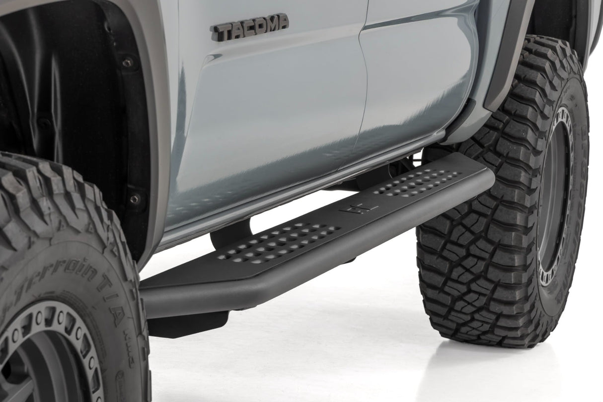 Rough Country OV2 Running Boards for Toyota Tacoma Crew Cab