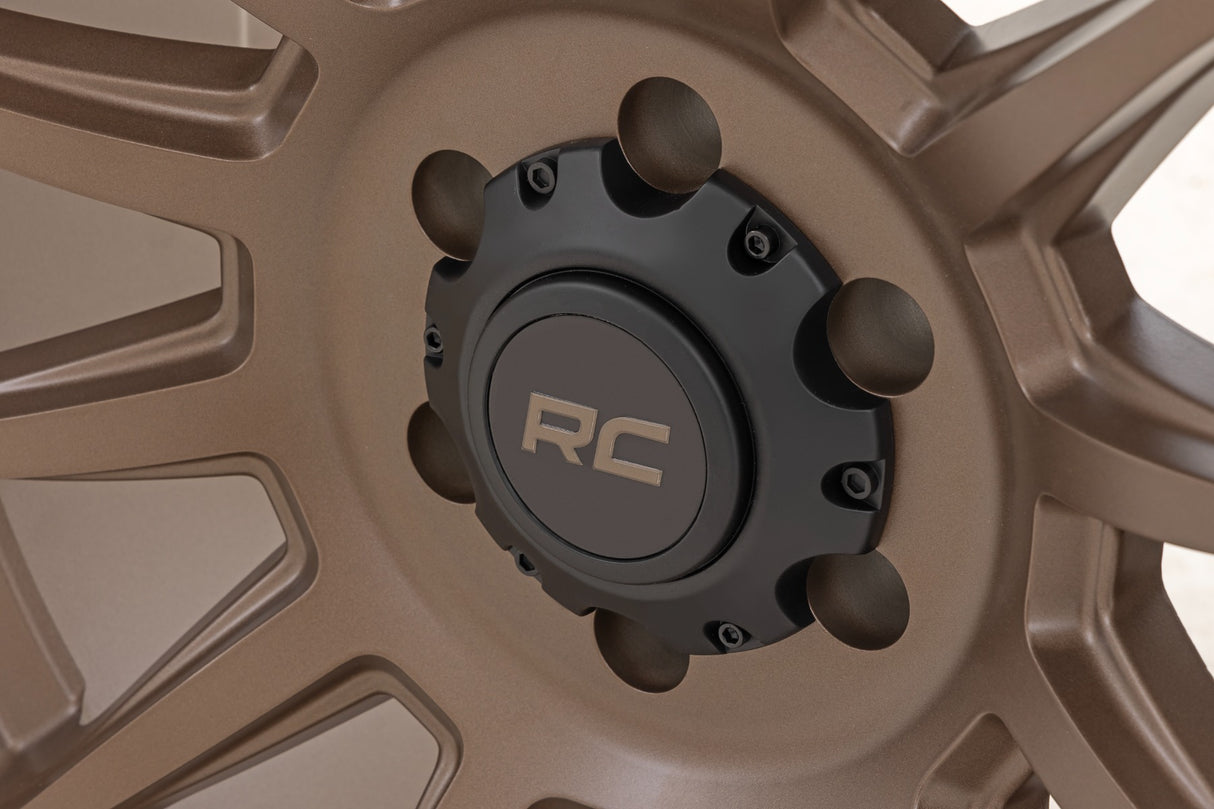 Rough Country 90 Series Wheel 8x6.5 Bolt Pattern Aluminum Bronze