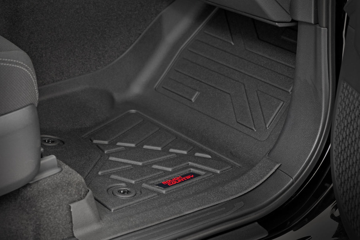 Rough Country Sure-Fit Floor Mats for Toyota 4Runner 2025-2026