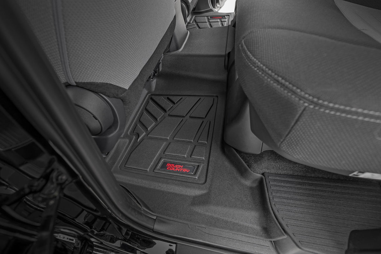 Rough Country Sure-Fit Floor Mats for Toyota 4Runner 2025-2026