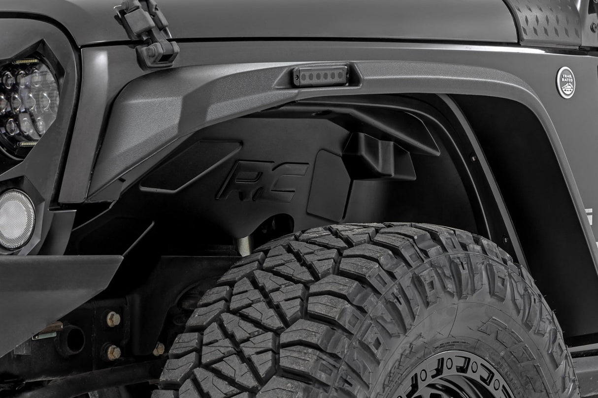 Rough Country Wheel Well Liners Jeep Wrangler JK 2007-2018