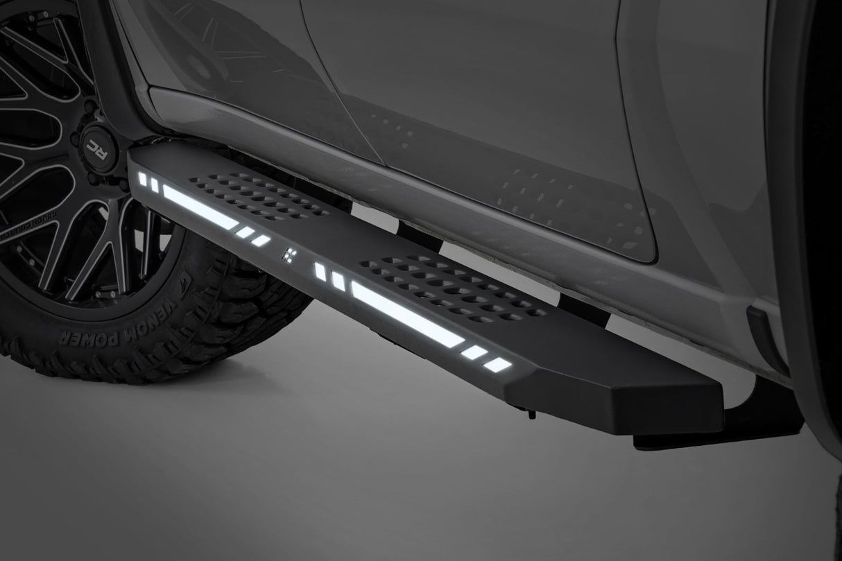 Rough Country AC2 LED Running Boards for Chevy/GMC Crew Cab