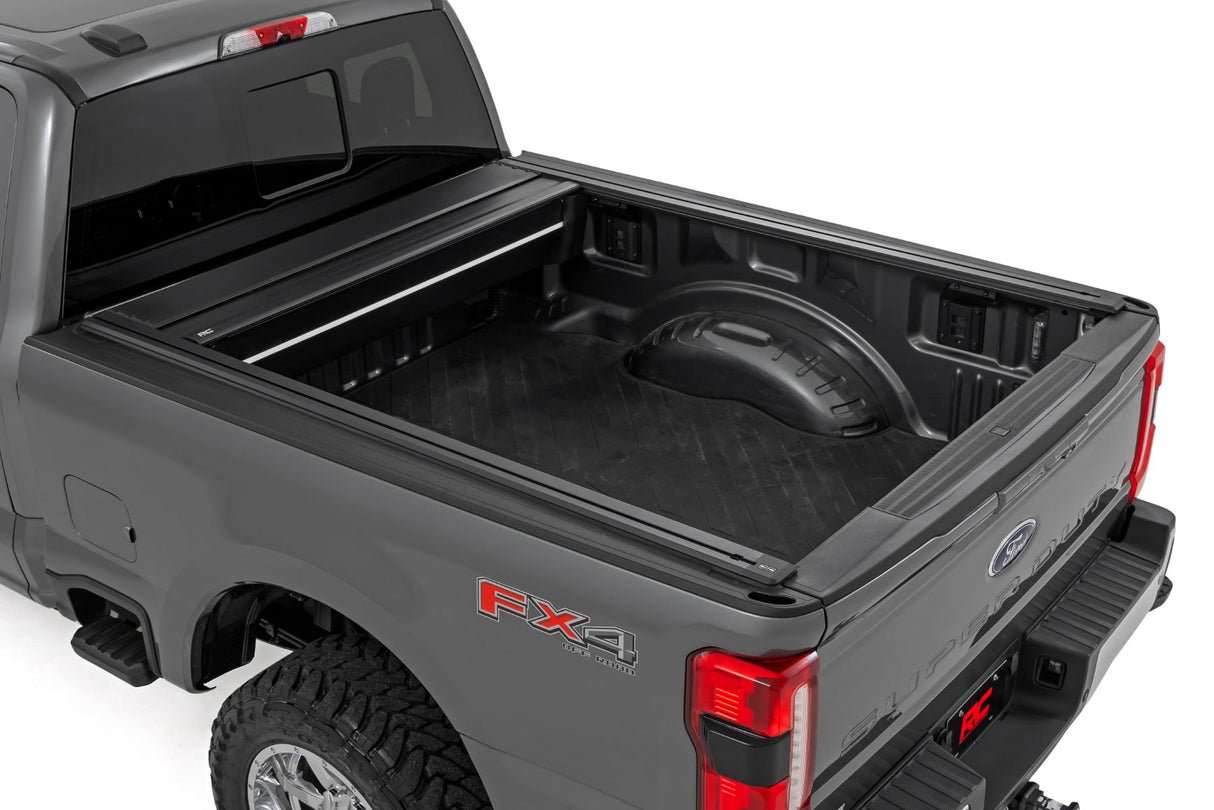 Rough Country Powered Retractable Bed Cover 6'10in Ford F-250 F-350