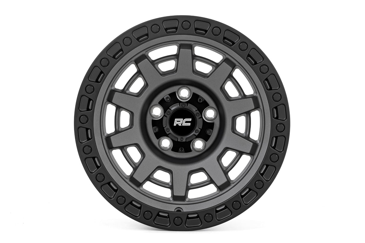 Rough Country 85 Series Wheel Simulated Beadlock 5x5.5 Bolt Pattern