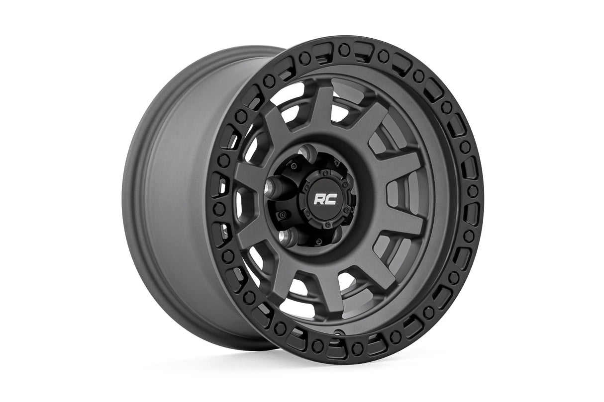 Rough Country 85 Series Wheel Simulated Beadlock 5x5.5 Bolt Pattern
