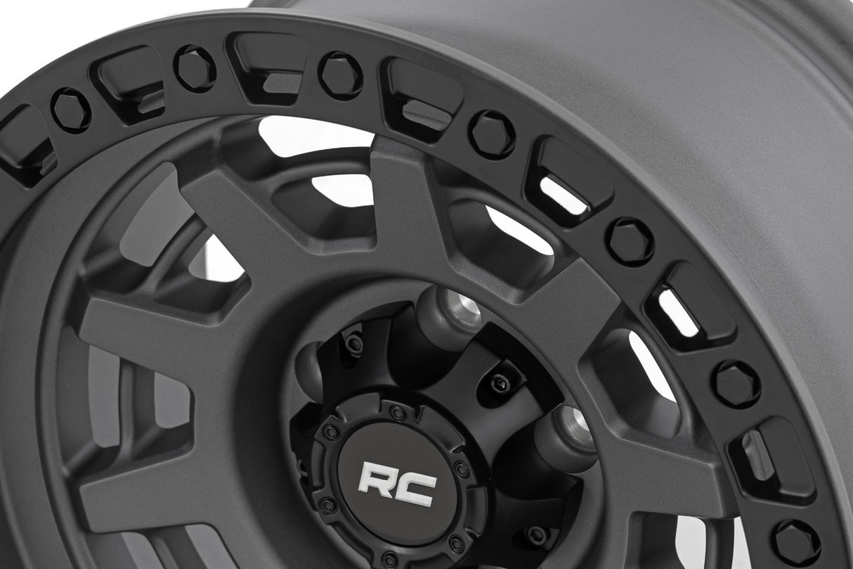 Rough Country 85 Series Wheel Simulated Beadlock 5x5.5 Bolt Pattern