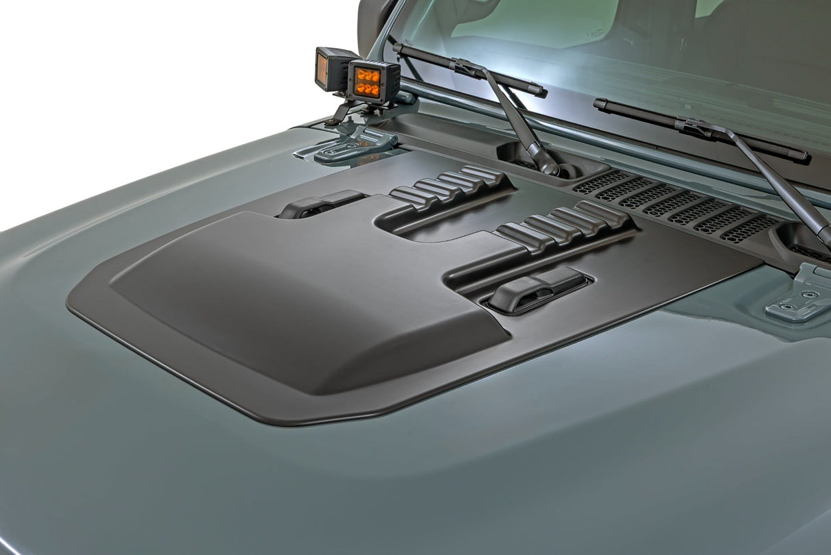 Rough Country Hood Scoop Jeep Gladiator JT Wrangler JL 2018-2026