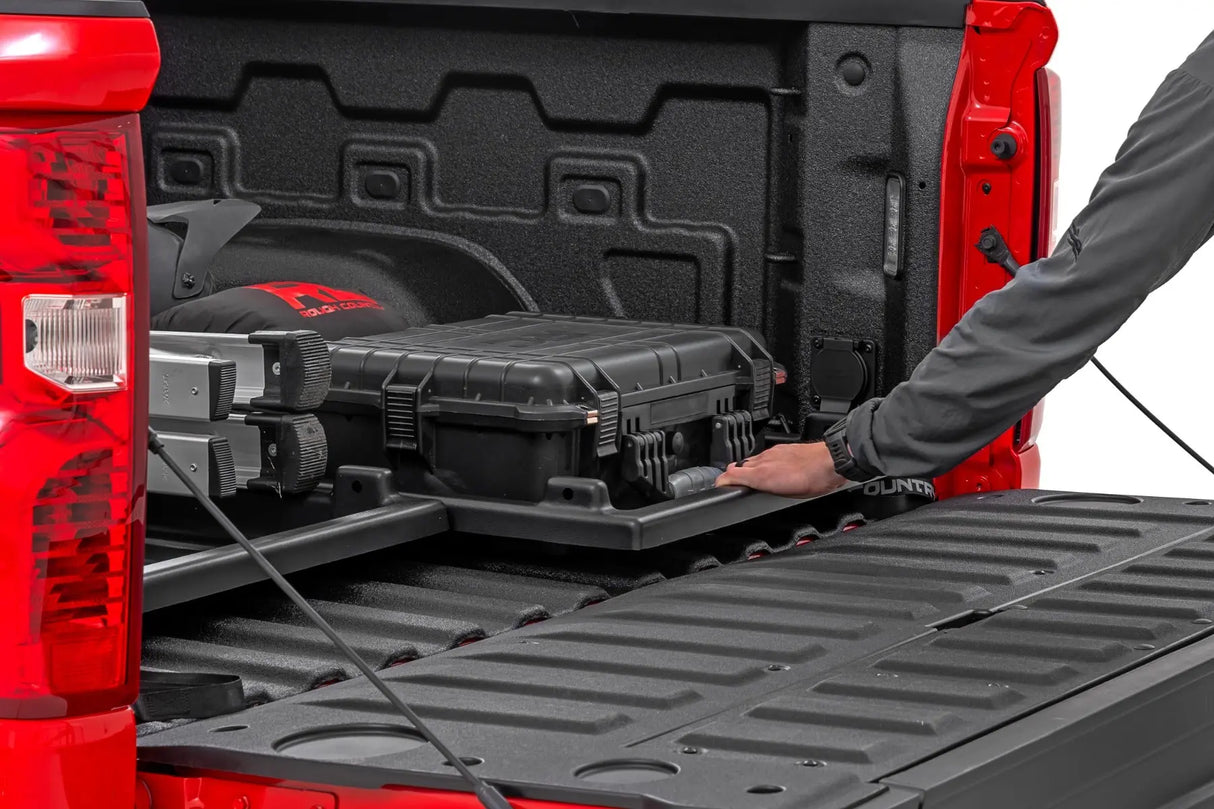 Rough Country Truck Bed Cargo Storage Tray Long Bed 5'7"-6'4" 10209