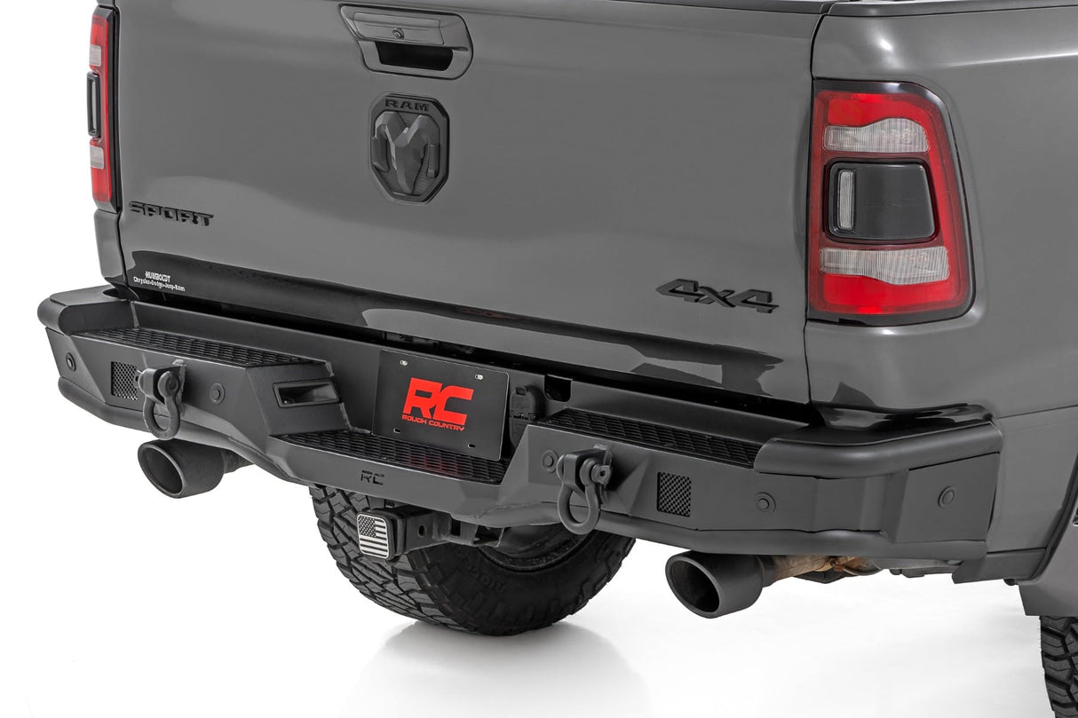 Rough Country Tubular Rear Bumper Ram 1500 2019-2024