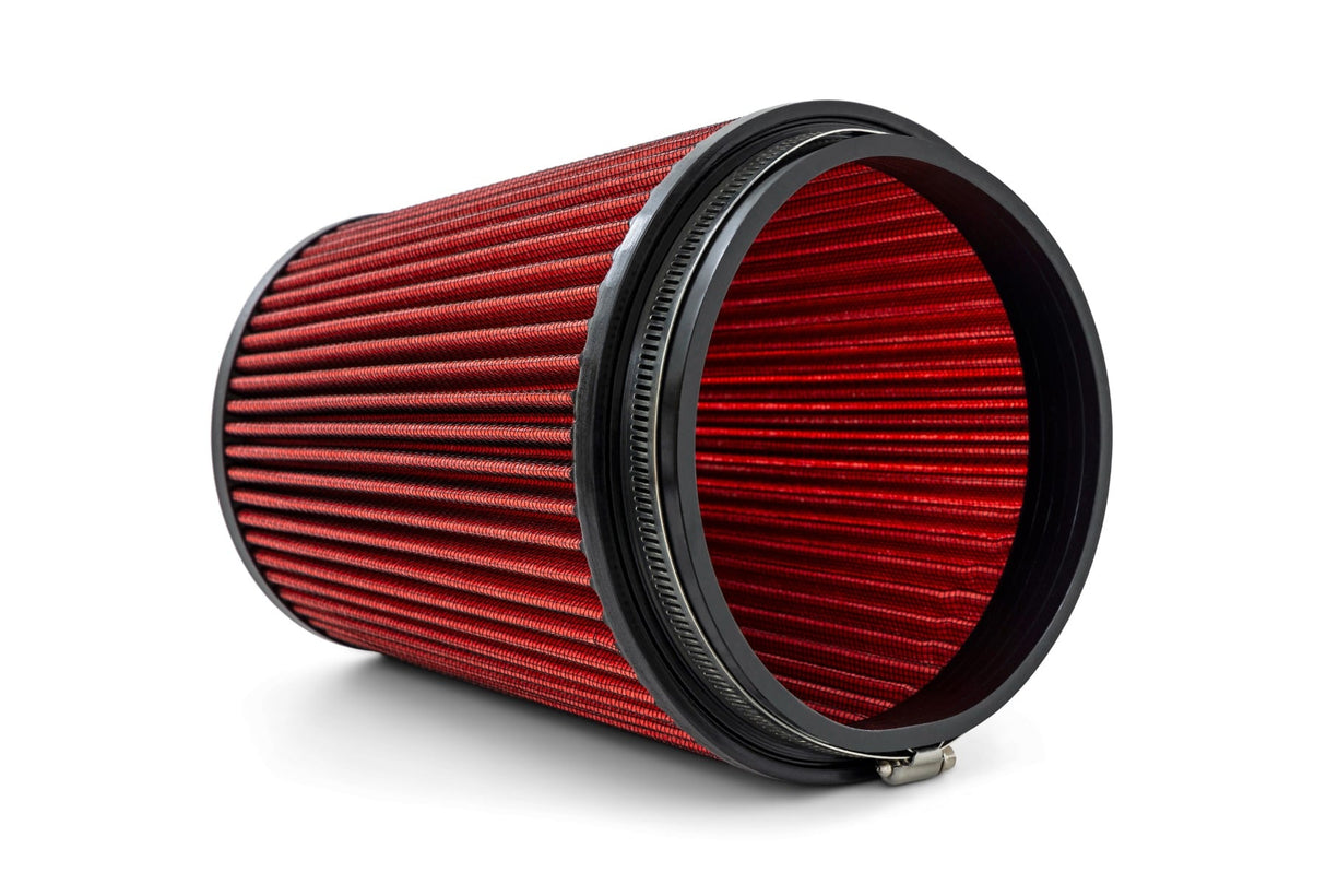 Rough Country High-Flow Cold Air Intake Replacement Filter Red 5-7/8in