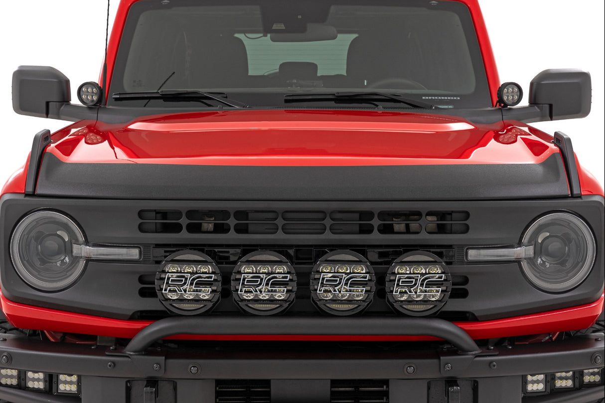 Rough Country Hood Protector Trail Cladding Ford Bronco 4WD 2021-2026 TC105204