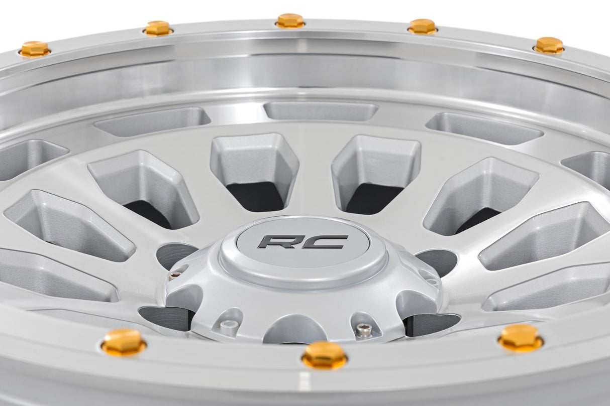 Rough Country 87 Series Wheel Simulated Beadlock 17x8.5