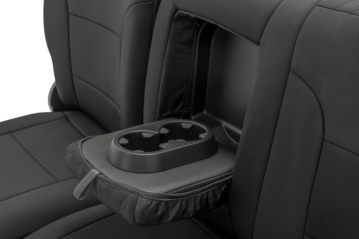 Rough Country Neoprene Seat Covers for Chevy/GMC 2500HD/3500HD 2014-2026