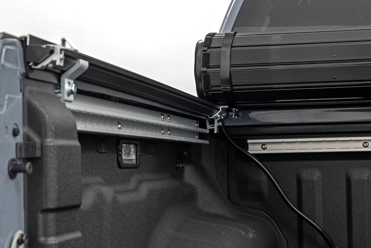 Rough Country Hard Roll-Up Bed Cover Nissan Frontier 2022-2026