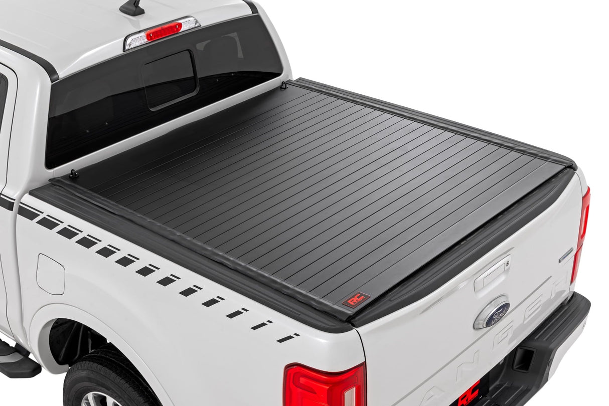 Rough Country Hard Roll-Up Bed Cover for 2019-2023 Ford Ranger