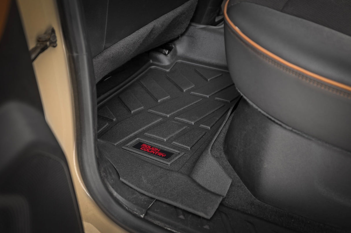 Rough Country Sure-Fit Floor Mats for Chevy GMC Canyon Colorado