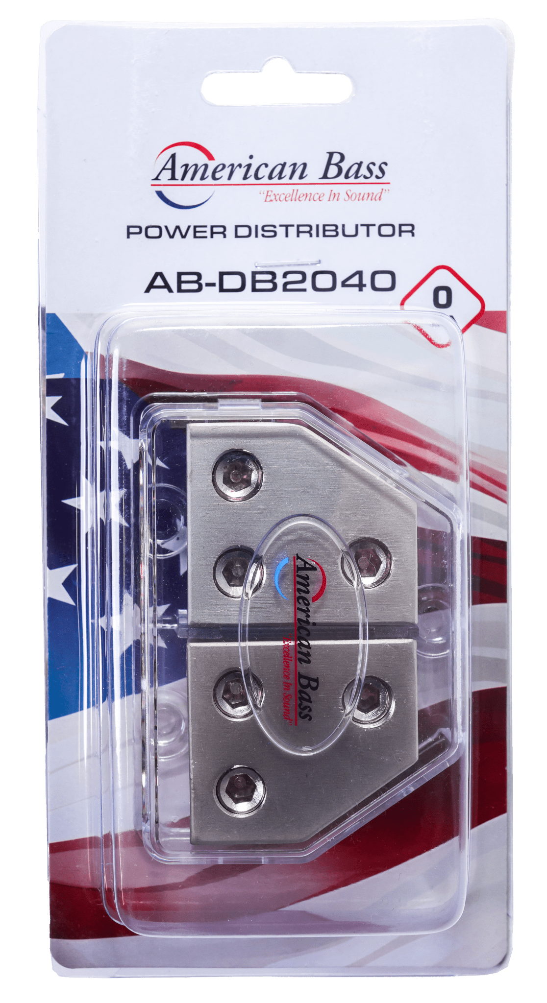 American Bass AB-DB2040 — 0 Gauge Power Distribution Block