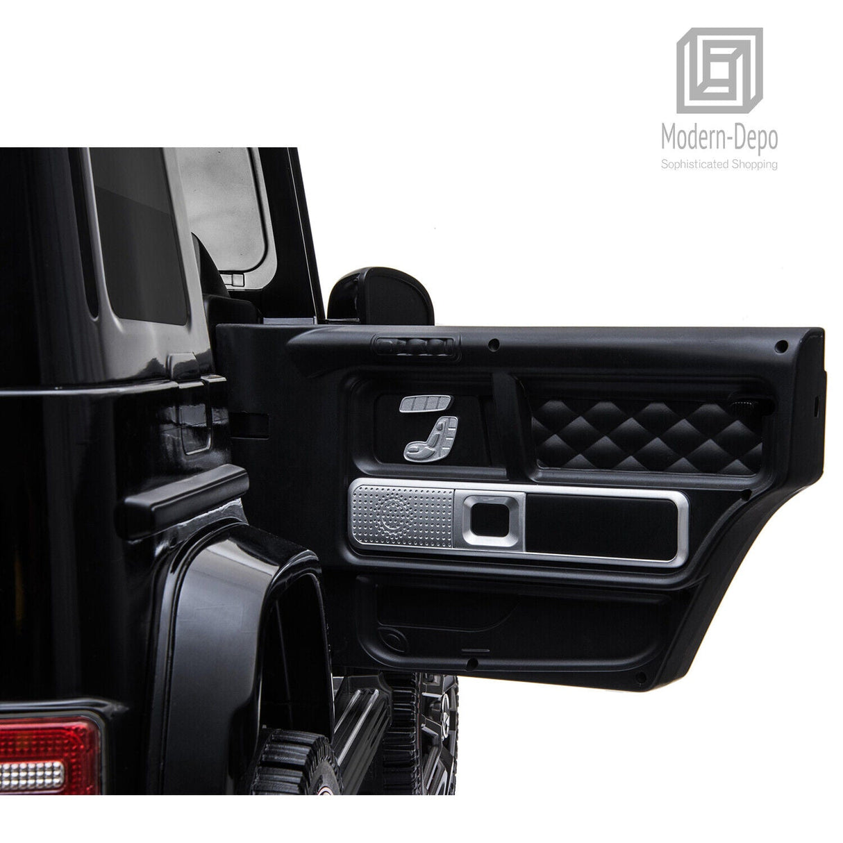 AMG G63 Licensed Ride On Car with Remote Control and Music - 12V SUV Toy by Mercedes Benz