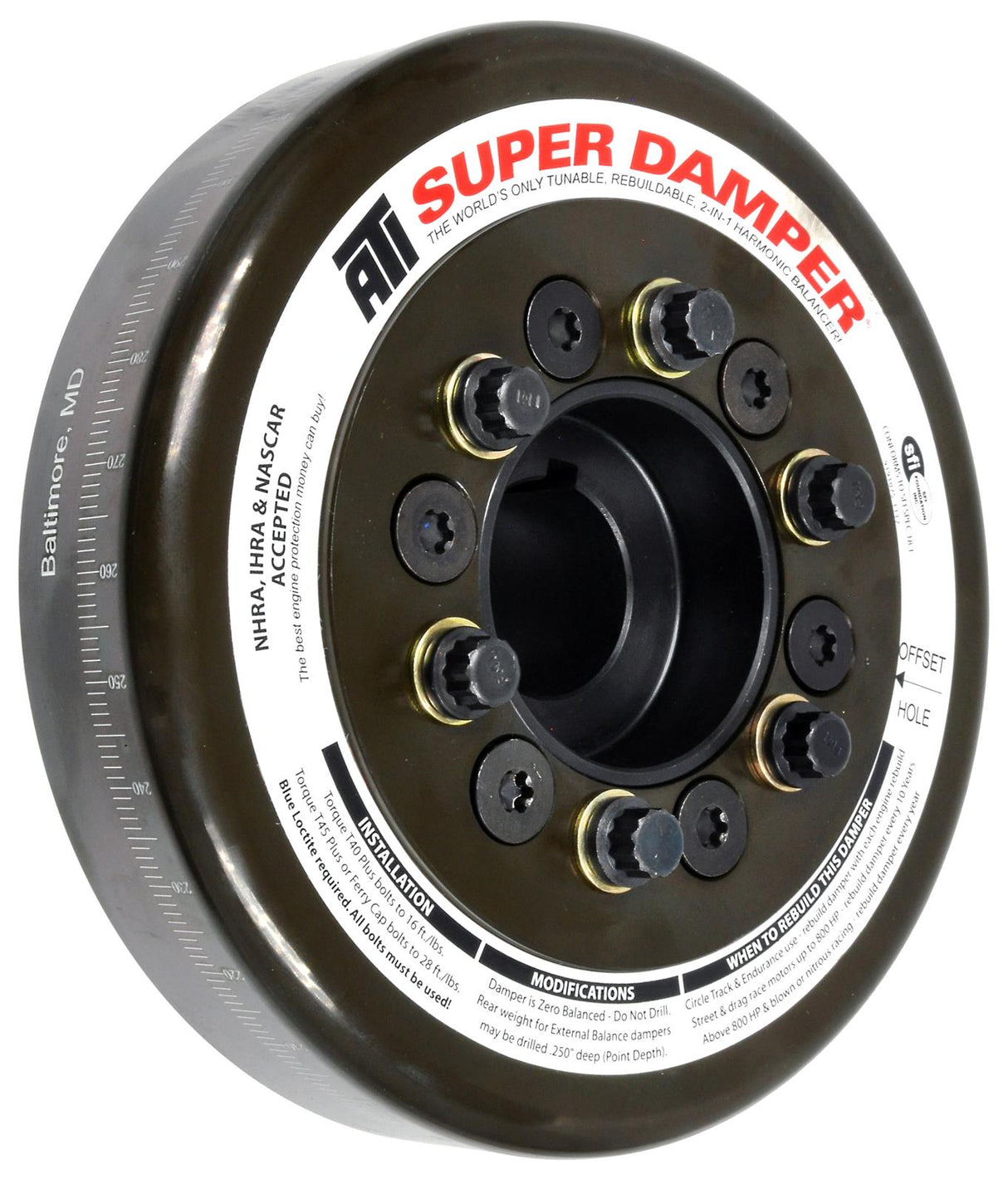 ATI Super Damper Oliver 6 Cyl SFI