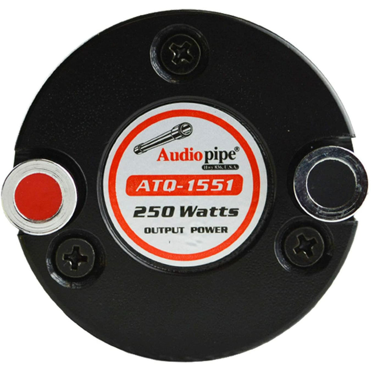 Audiopipe ATQ-1551 125W High Compression Super Bullet Tweeter (Single) Audiopipe