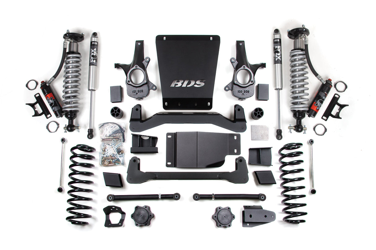 6 Inch Lift Kit | FOX 2.5 Performance Elite Coil-Over | Chevy/GMC Avalanche, Surburban, Tahoe, or Yukon 1500 (07-14) 4WD BDS Suspension