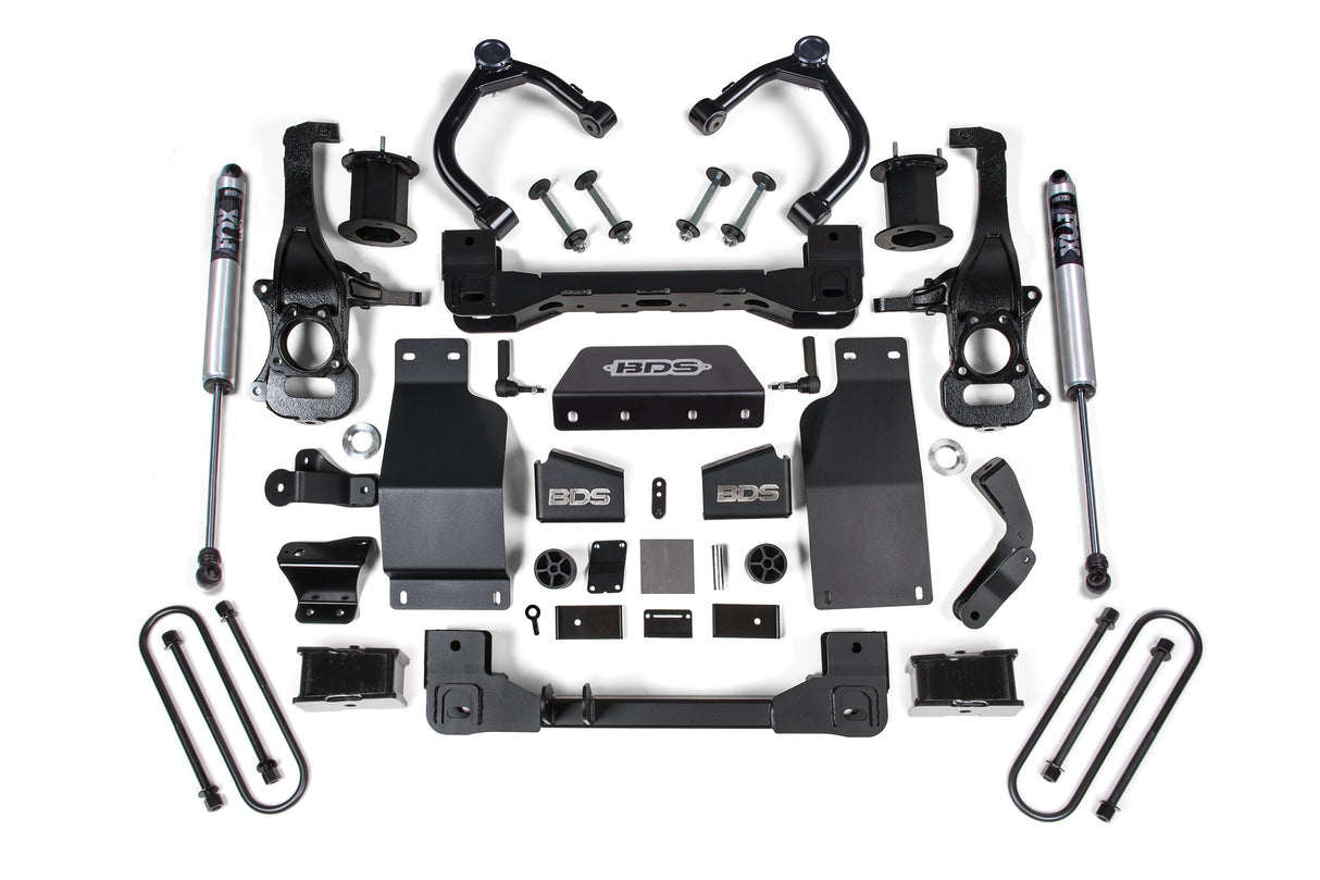 4 Inch Lift Kit | Chevy Silverado or GMC Sierra 1500 (25-26) 4WD | Diesel BDS Suspension
