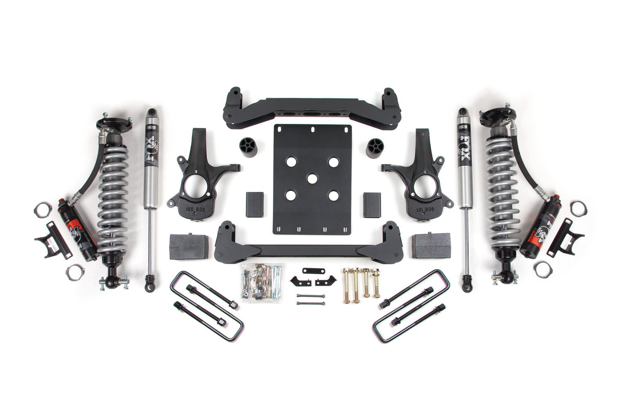 4 Inch Lift Kit | FOX Performance Elite Coilover | Chevy Silverado or GMC Sierra 1500 (07-13) 2WD BDS Suspension