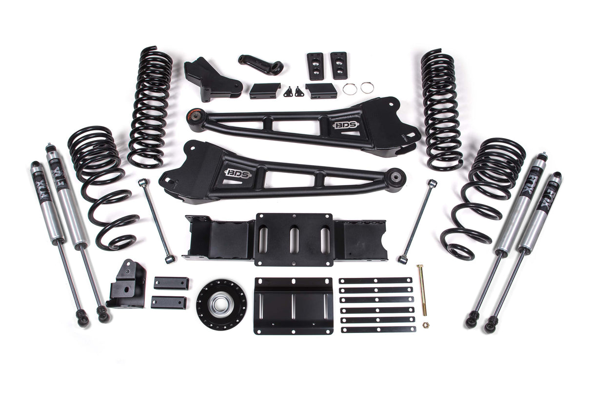 4 Inch Lift Kit w/ Radius Arm | Extended Travel | Ram 2500 (25-26) 4WD | Diesel BDS Suspension