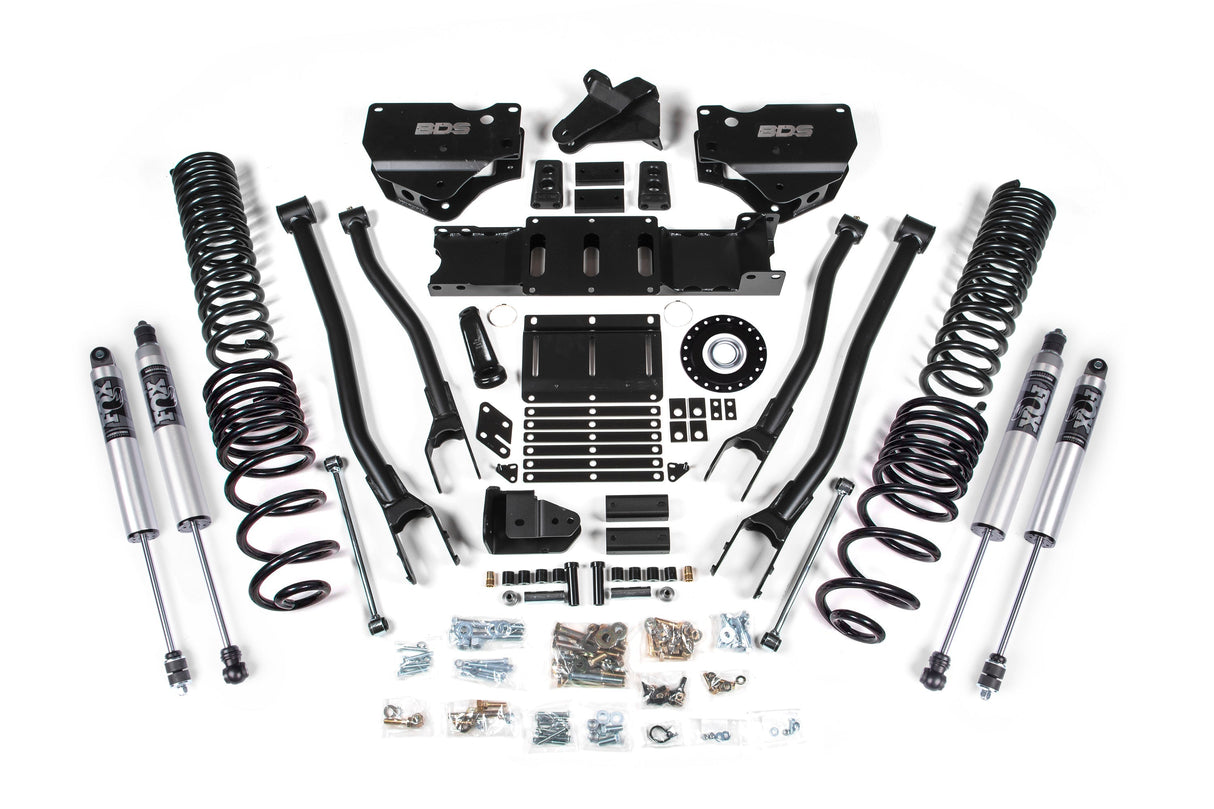 4 Inch Lift Kit w/ 4-Link | Extended Travel | Ram 2500 (25-26) 4WD | Diesel BDS Suspension